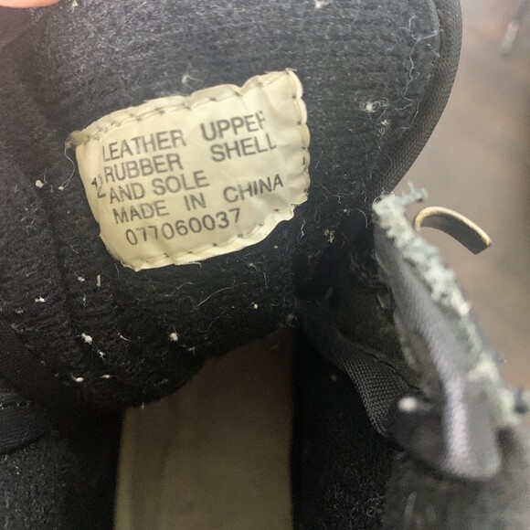 Greatland Mens Sz 12 Black Waterproof Thermolite Snow Boots - Vintage - Picture 10 of 12